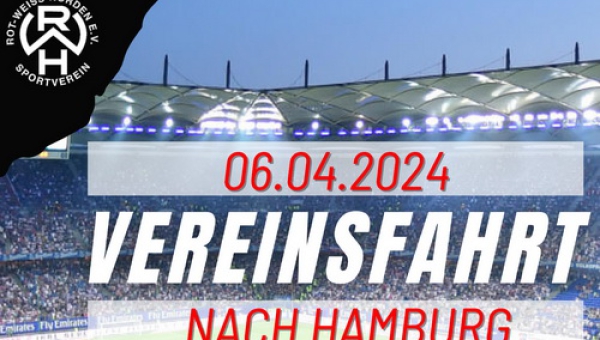 Rot-Weiße Vereinsfahrt zum HSV!